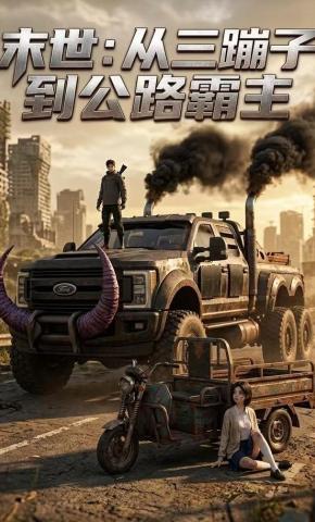 短剧《末世：从三蹦子到公路霸主》海报