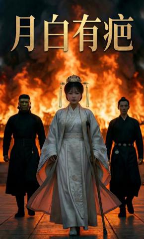 短剧《月白有疤》海报