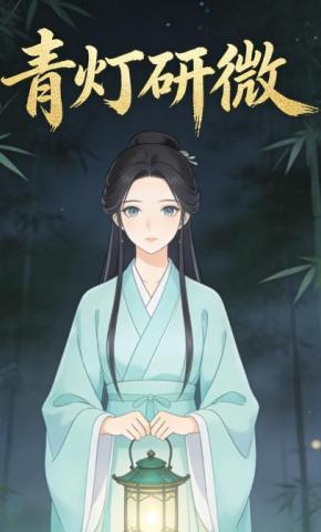 短剧《青灯研微》海报