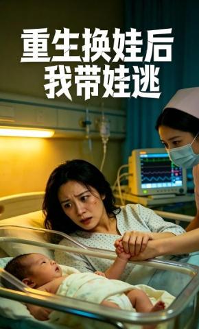 短剧《重生换娃后我带娃逃》海报