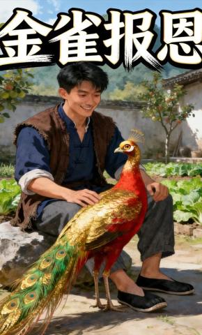 短剧《金雀报恩》海报