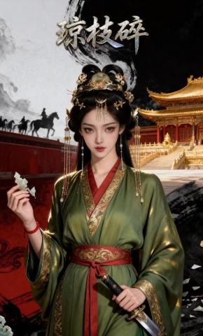 短剧《琼枝碎》海报