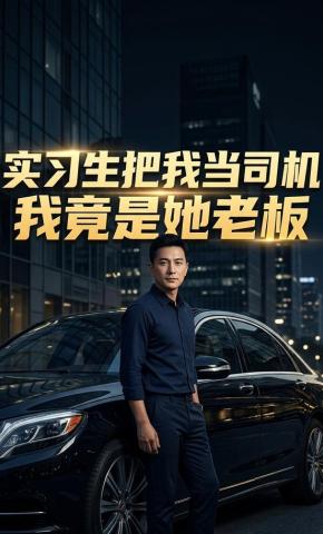 短剧《实习生把我当司机，我竟是她老板》海报