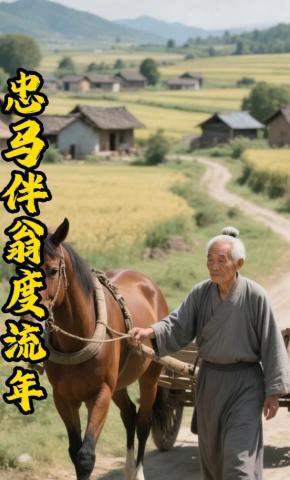短剧《忠马伴翁度流年》海报