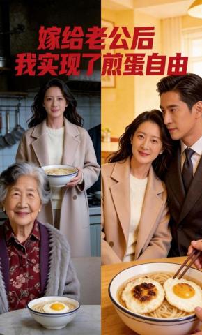 短剧《嫁给老公后我实现了煎蛋自由》海报