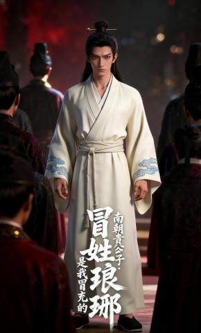 短剧《冒姓琅琊：南朝贵公子是我冒充的》海报