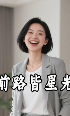 短剧《前路皆星光》海报