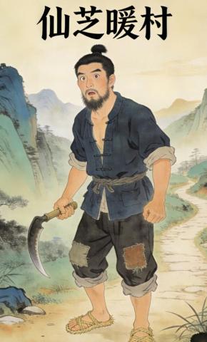 短剧《仙芝暖村》海报