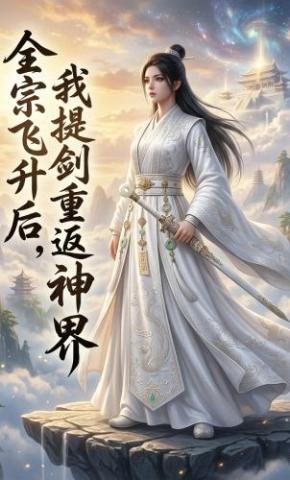 短剧《全宗飞升后，我提剑重返神界》海报