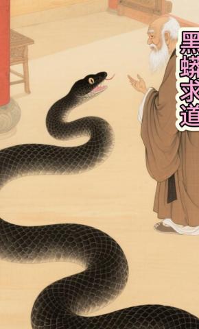 短剧《黑蟒求道》海报