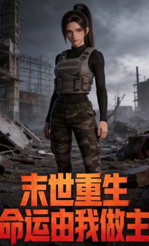 短剧《末世重生命运由我做主》海报