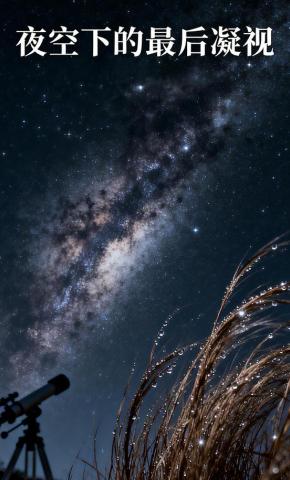 短剧《夜空下的最后凝视》海报