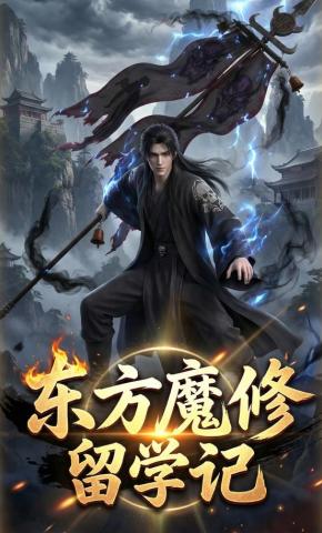 短剧《东方魔修留学记》海报