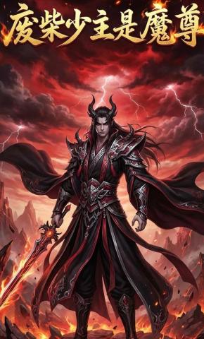 短剧《废柴少主是魔尊》海报