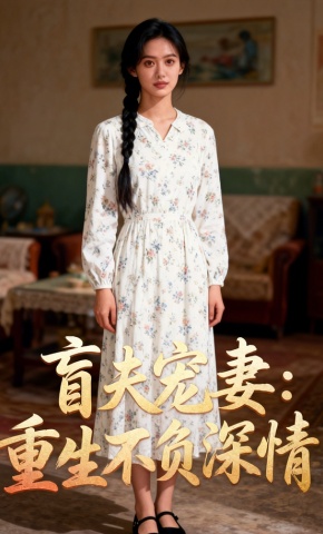 短剧《盲夫宠妻：重生不负深情》海报