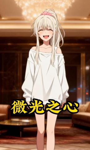 短剧《微光之心》海报