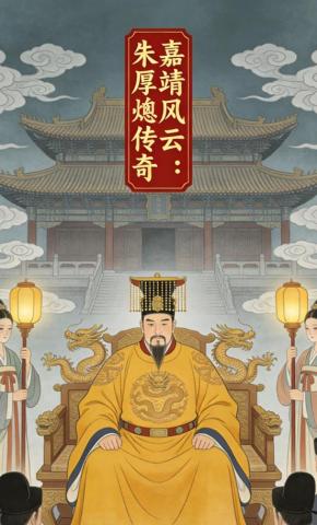 短剧《嘉靖风云：朱厚熜传奇》海报