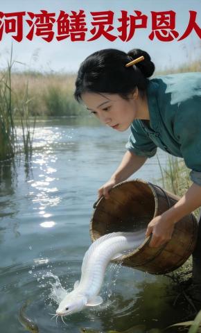 短剧《河湾鳝灵护恩人》海报