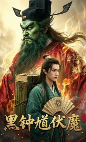 短剧《黑钟馗伏魔》海报