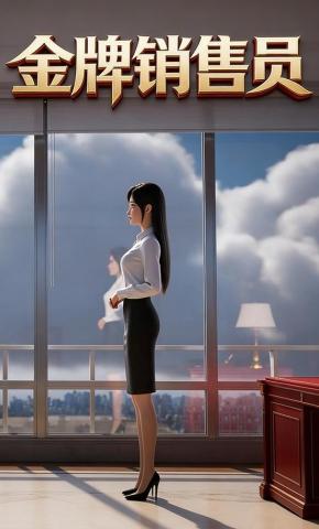 短剧《金牌销售员》海报