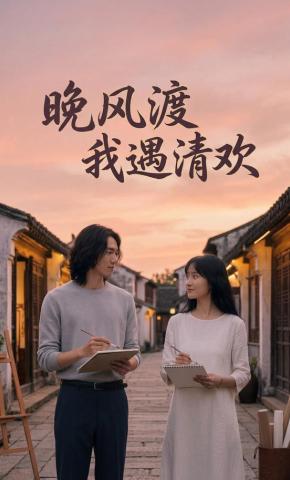 短剧《晚风渡我遇清欢》海报