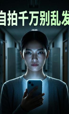 短剧《自拍千万别乱发》海报