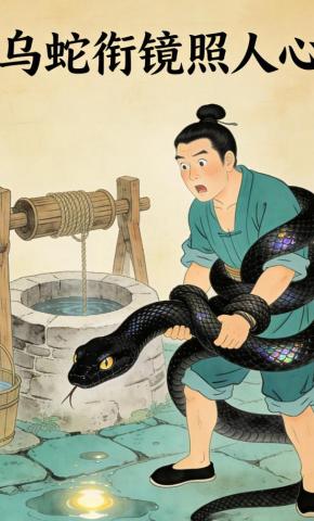 短剧《乌蛇衔镜照人心》海报