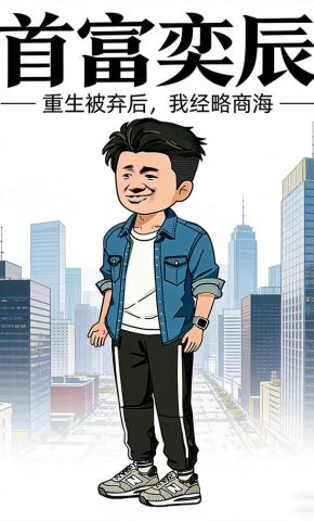 短剧《首富奕辰重生被弃后，我经略商海》海报