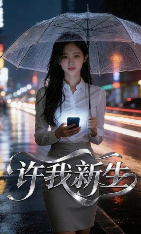 短剧《许我新生》海报