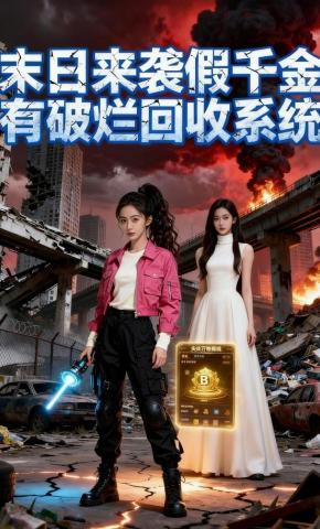 短剧《末日来袭：假千金有破烂回收系统》海报