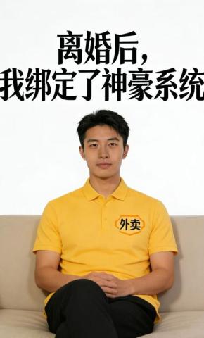 短剧《离婚后，我绑定了神豪系统》海报