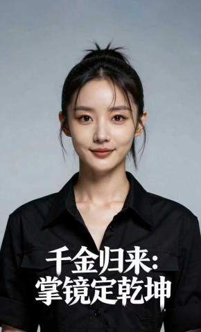 短剧《千金归来：掌镜定乾坤》海报