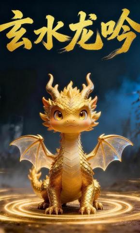 短剧《玄水龙吟》海报