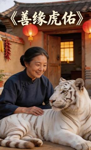短剧《善缘虎佑》海报