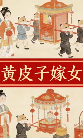 短剧《黄皮子嫁女》海报