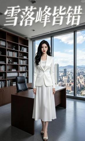 短剧《雪落峰皆错》海报