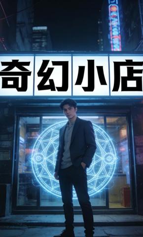 短剧《奇幻小店》海报