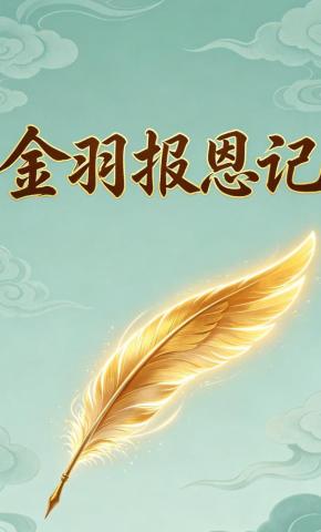 短剧《金羽报恩记》海报