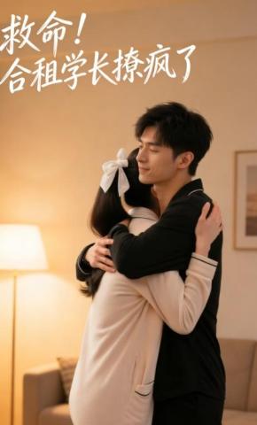 短剧《救命！合租学长撩疯了》海报