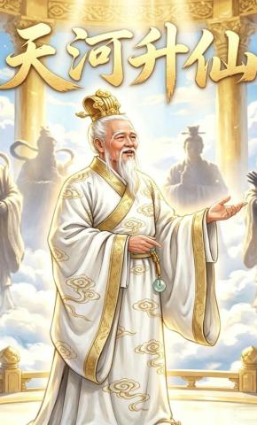 短剧《天河升仙》海报