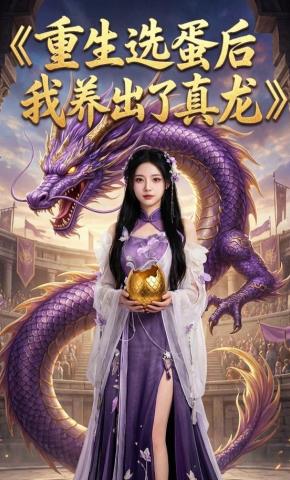 短剧《重生选蛋后我养出了真龙》海报