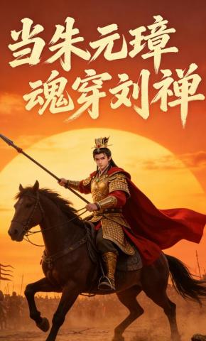 短剧《当朱元璋魂穿刘禅》海报