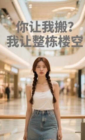 短剧《你让我搬？我让整栋楼空》海报