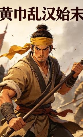 短剧《黄巾乱汉始末》海报