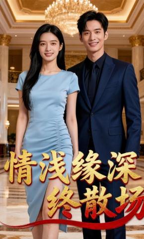 短剧《情浅缘深终散场》海报