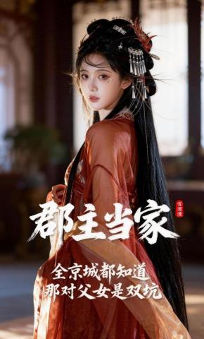 短剧《全京城都知道，那对父女是双坑：郡主当家》海报