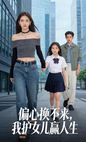 短剧《偏心换不来，我护女儿赢人生》海报