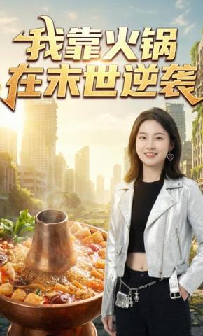 短剧《我靠火锅在末世逆袭》海报