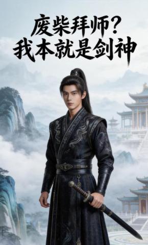 短剧《废柴拜师？我本就是剑神》海报