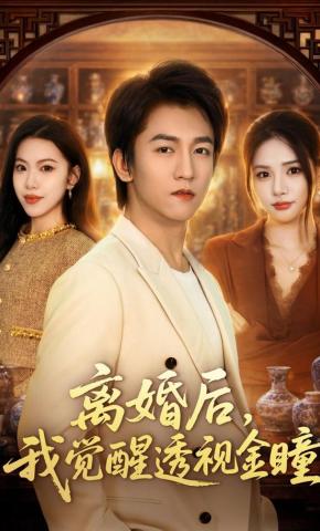 短剧《离婚后，我觉醒透视金瞳》海报
